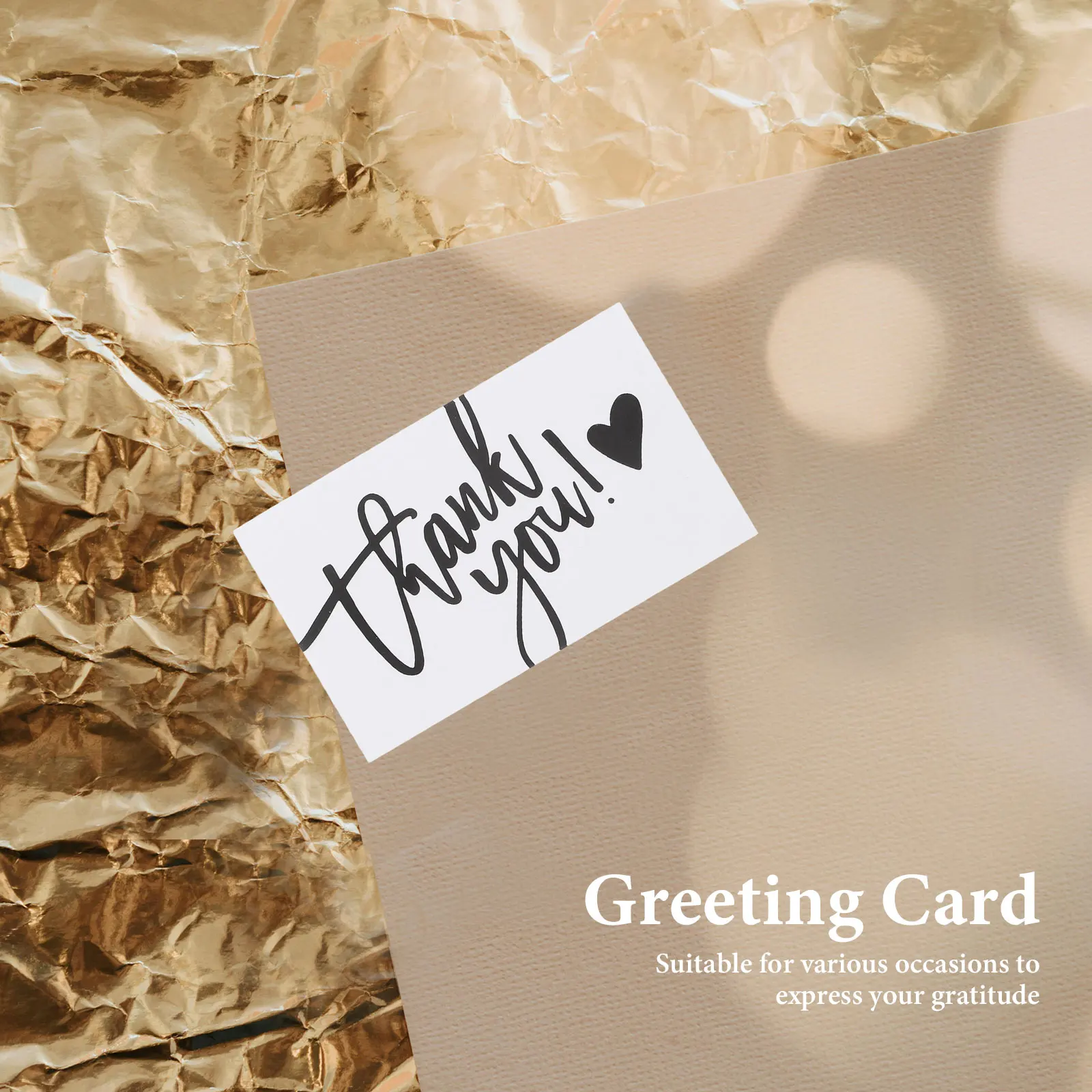 

Карты с благодарностью, 4 пакетика, наклейка, белый простой дизайн, подарочная упаковка, бизнес-декор, элегантная коллекция из медной бумаги