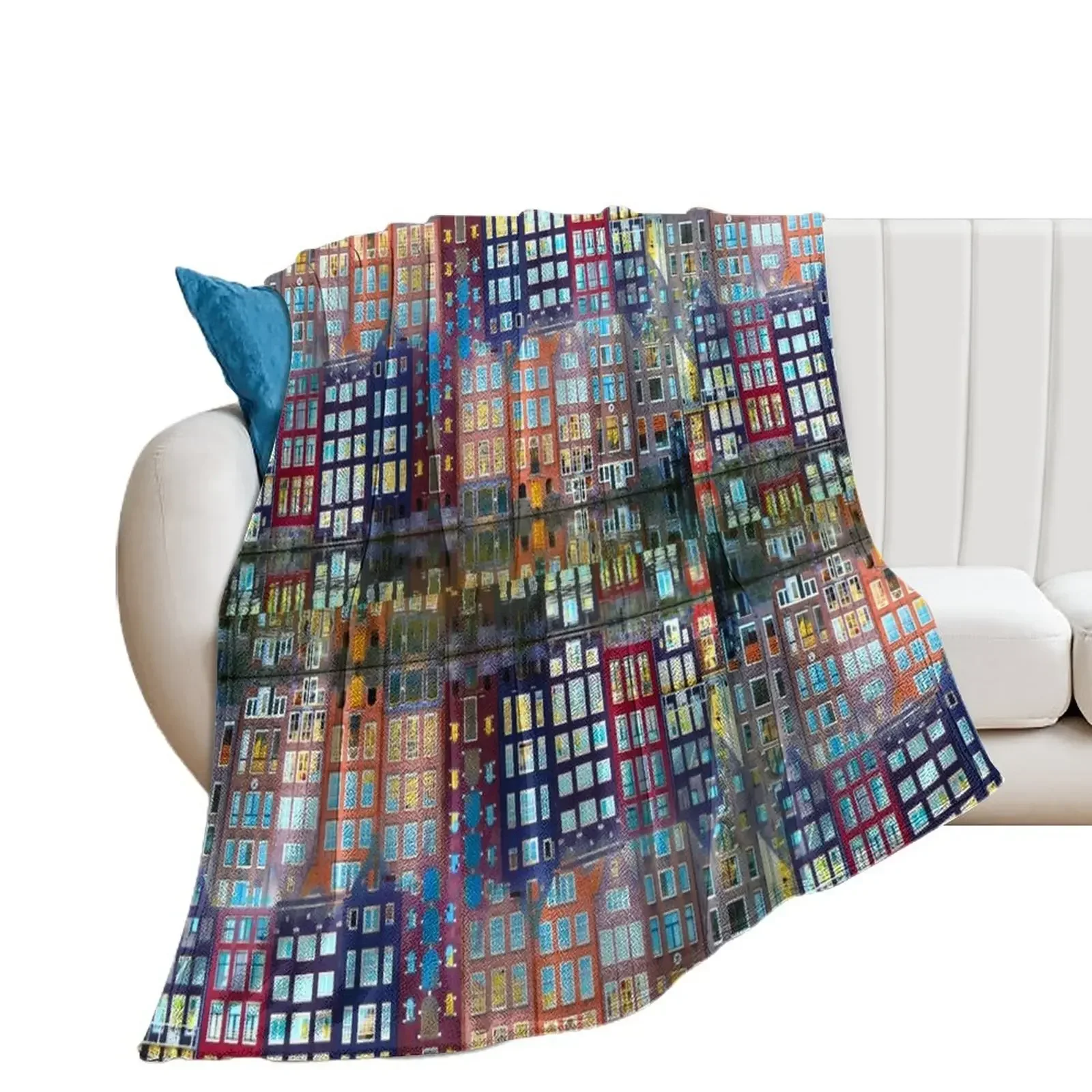 Amsterdam 40 Throw Blanket Large Summer Beddings Decorative Sofas Blankets