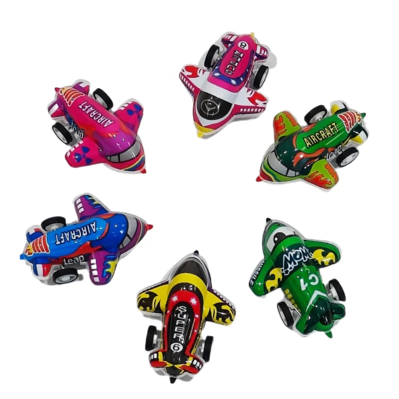 1/64 Mini Pull-back Cartoon Speelgoed Leuke Gesimuleerde Dieren Auto Vliegtuig Speelgoed, Leuk kinderspeelgoed Voor verjaardagsfeestjes, Babyfeestcadeaus