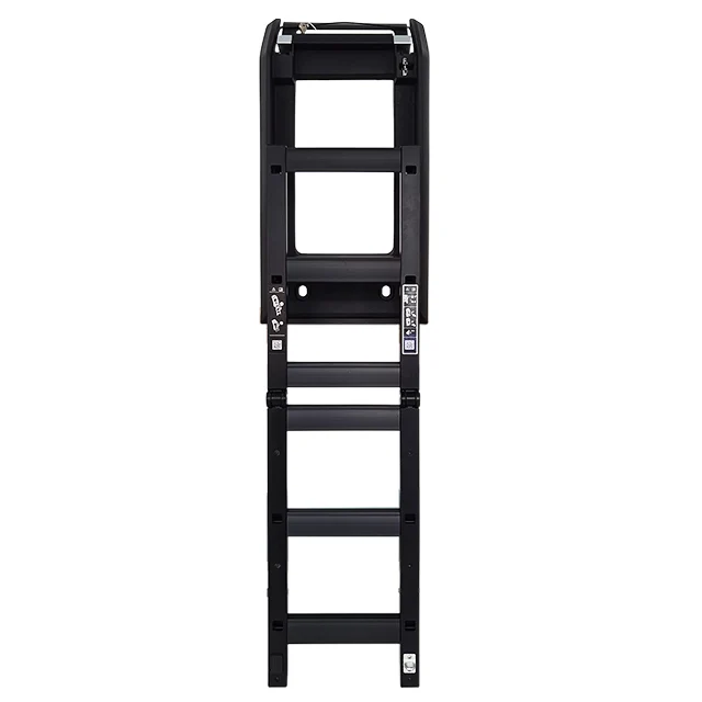 Foldable Side Door Ladder Aluminum Alloy Deployable Side Window Ladder for Land Rover Defender 90 110 Roof Side Ladder