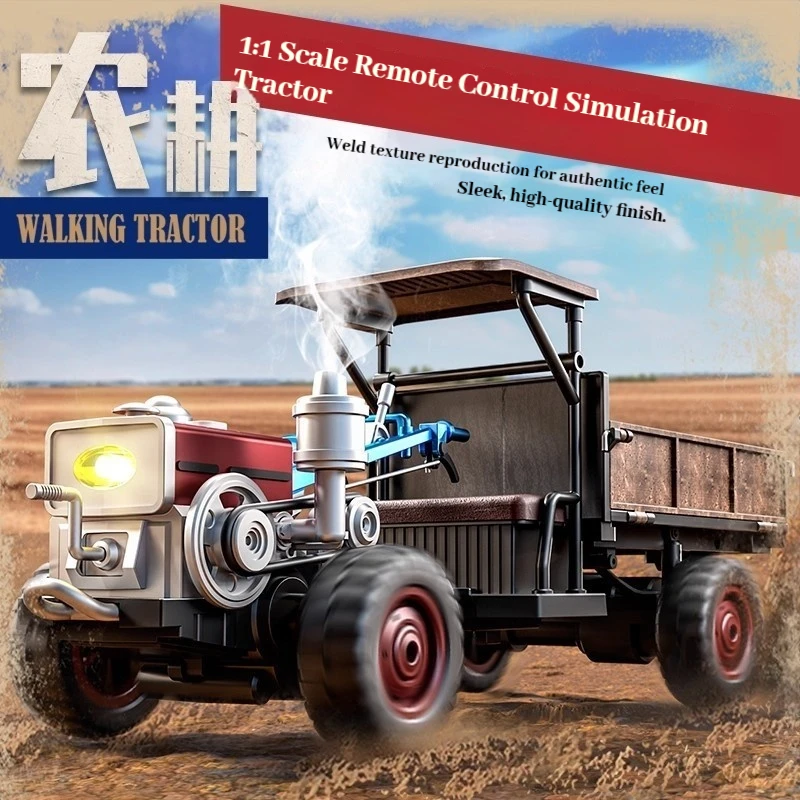 รถแทรกเตอร์บังคับวิทยุ JJRC C8836 รุ่นใหม่ แบบมือถือ ควบคุมได้เต็มรูปแบบ ขับเคลื่อน 4 ล้อ จำลองรถแทรกเตอร์ ของเล่นเด็ก รถบังคับวิทยุ ของเล่นจำลอง ของขวัญ