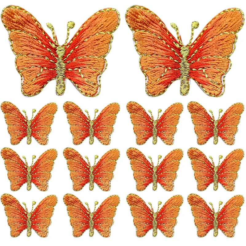 Parche bordado mariposa para coser o planchar – estilo DIY - imagen 4