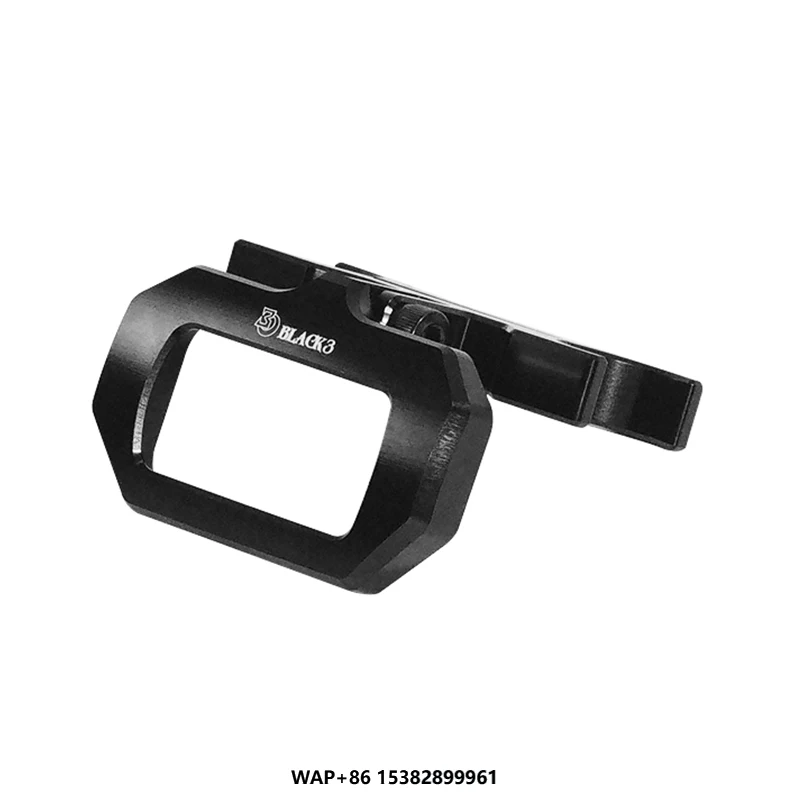 

Black3 2018-Later HD Motorcycle Street Bob and LowRider ST T-Bar Gauge Mount with New T-BAR Clamp for Breakout Tachometer