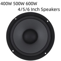 4/5/6 Inch Speakers 2-Way Full Range Frequency Automotive Audio Music Stereo Speaker Auto Door Subwoofer Speaker 400W 500W 600W