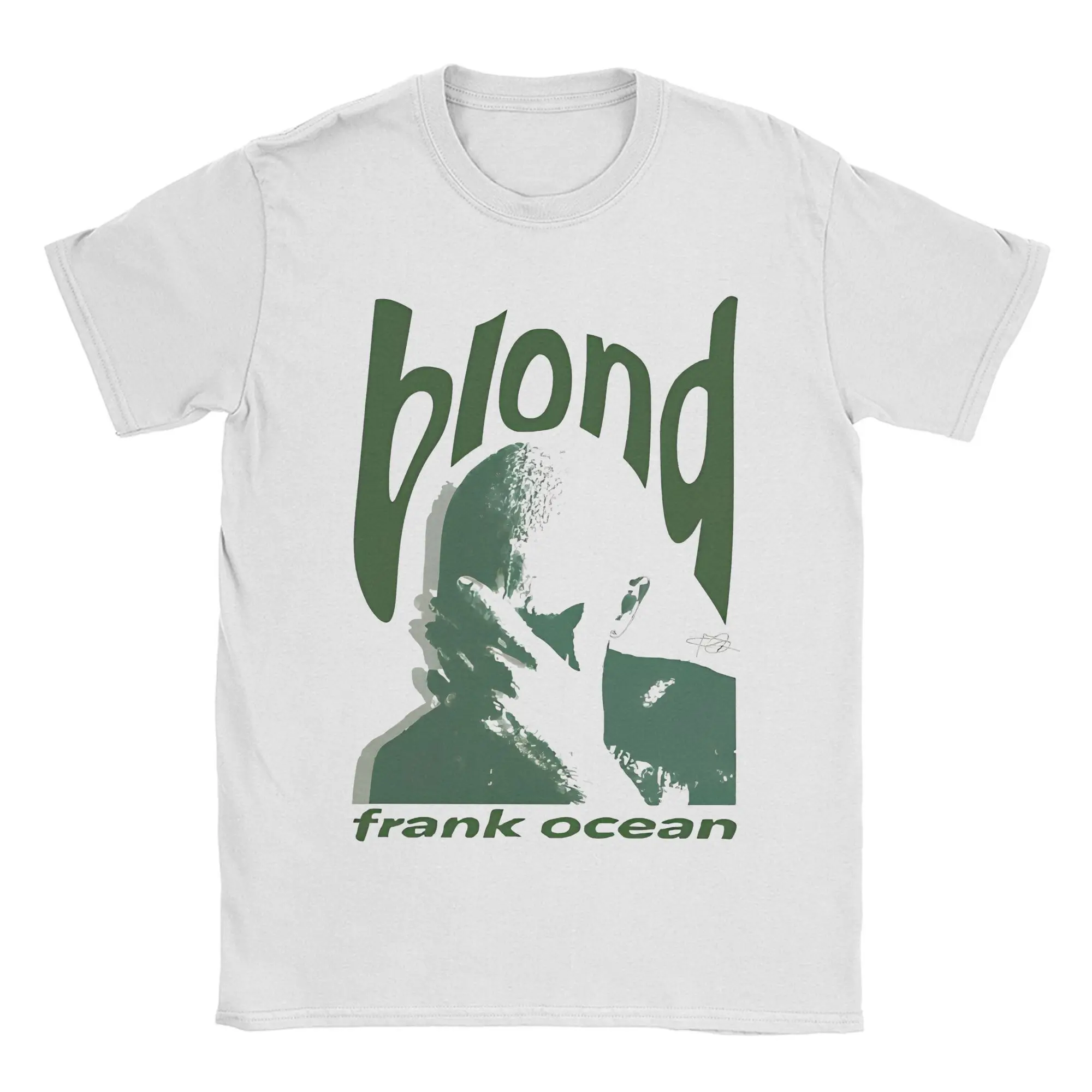 Rapper Frank Blond Neuankömmling T-Shirts Männer Frauen O-Ocean Baumwolle T-Shirt Kleidung