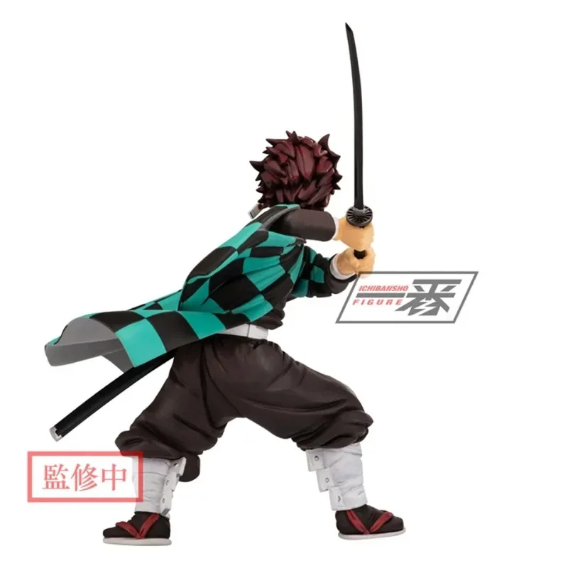 Originele Echte Bandai Ichiban Kuji Prijs B Demon Slachter 13Cm Kamado Tanjirou Anime Figuur Speelgoed Cadeau Verzamelmodel