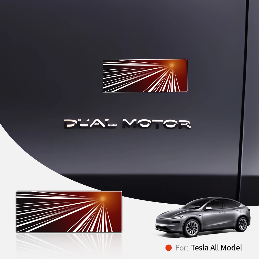 YZ For Tesla Model 3 Y S X  Tail Mark High Performance Vehicle Label Badge Creative Decor Sticker Modified Accessories