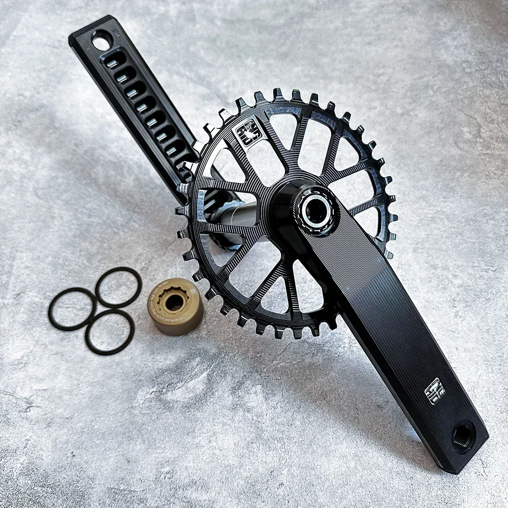 INGRID MTB CRANKSET CRS-X Bicycle Hollow Bike Crank Chainring L136 Spindle CNC Suitable for Shimano Sram Parts 11/12 Speed