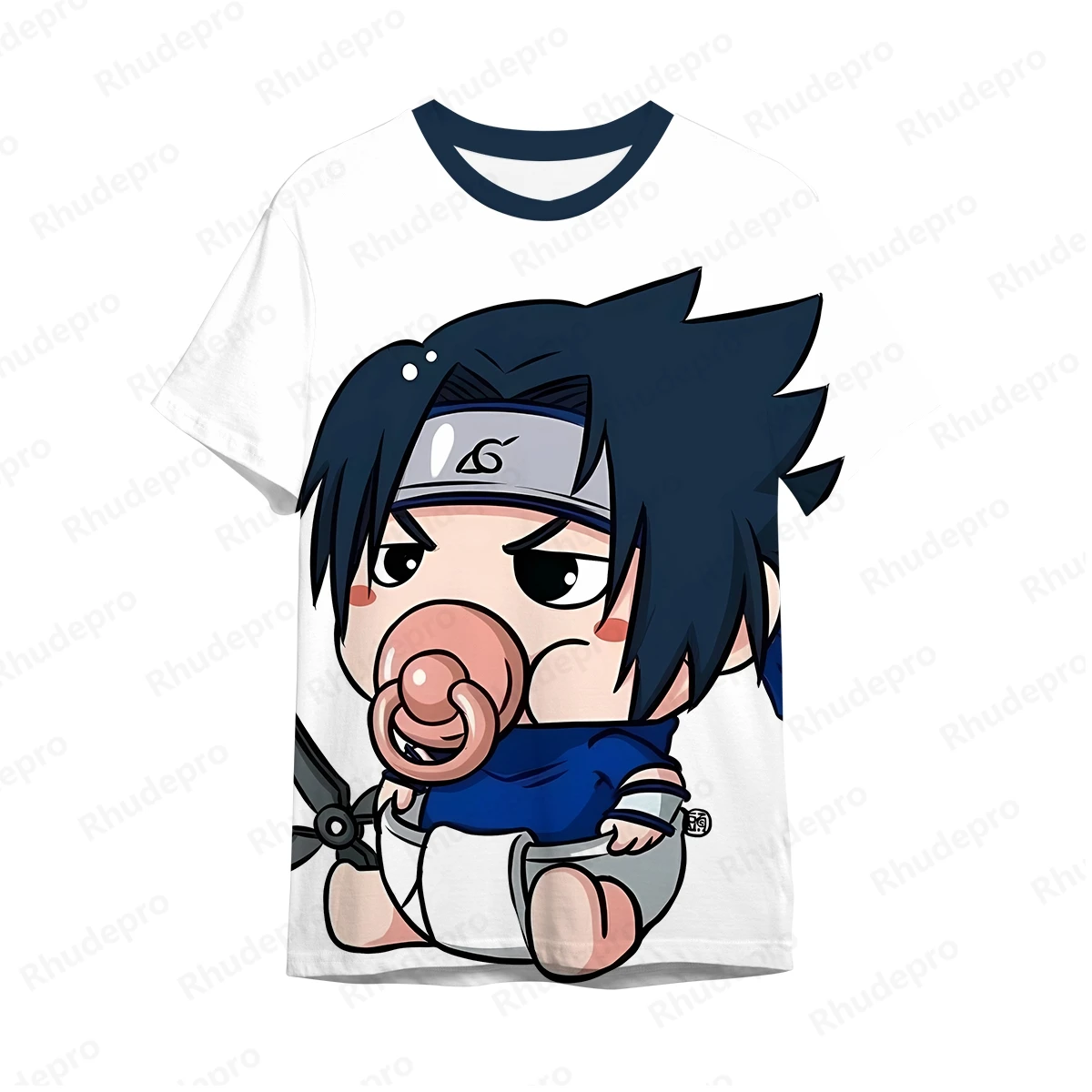 

Children's Men's T-shirt 2024 Harajuku Style Naruto Y2k Clothes Trend Clothing Streetwear Shirts Short Sleeve Gift Anime