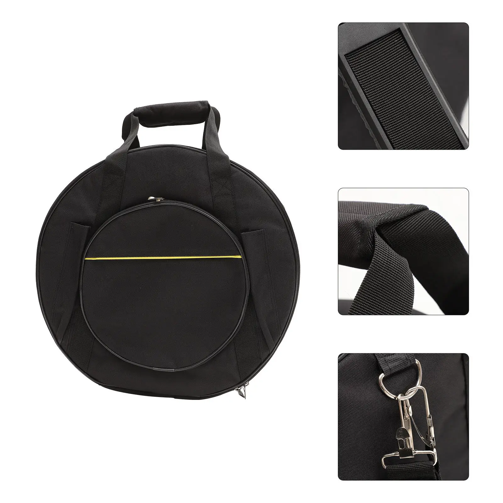 

Waterproof Snare Drum Bag Heavy Duty Portable Storage Pouch with Sturdy Handle Smooth Zipper for Musicians Drummers Beginners