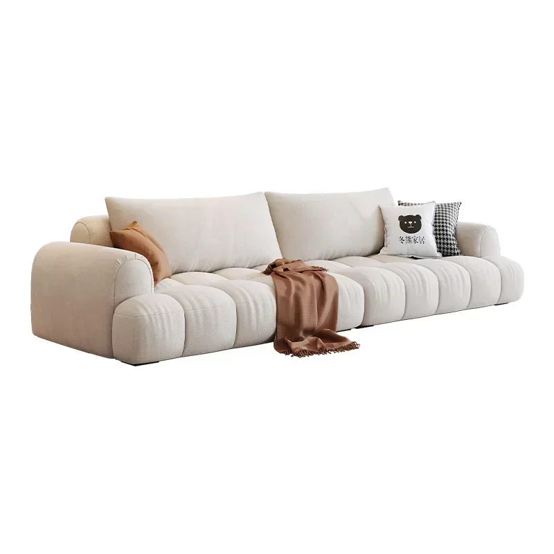 

Internet celebrity puff sofa marshmallow fabric sofa