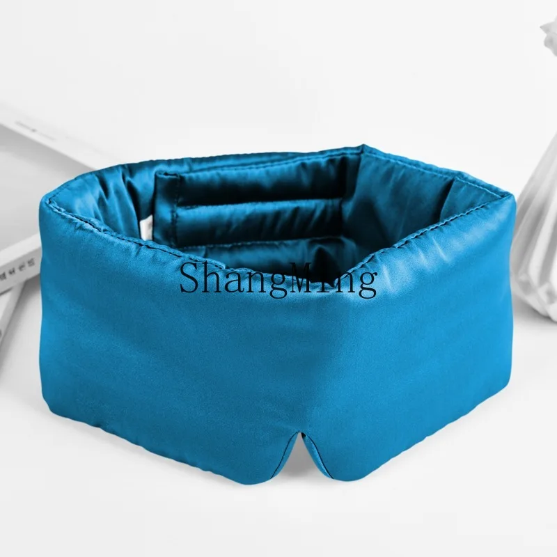 

PYH16 mmisan silk blackout eye mask, silk sleep eye mask Velcro double-sided eye mask