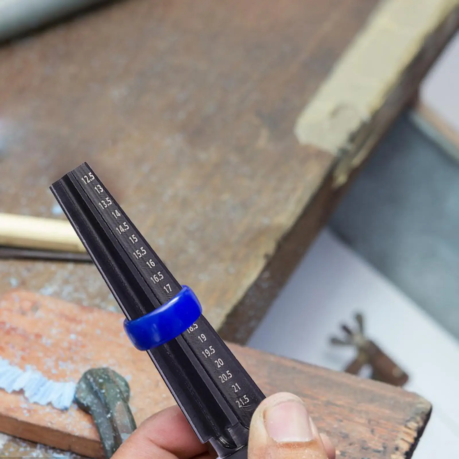 Wachsrohr-Ring-Messgerät, Zubehör, Ringe, Durchmesser, Fingergrößenmessung