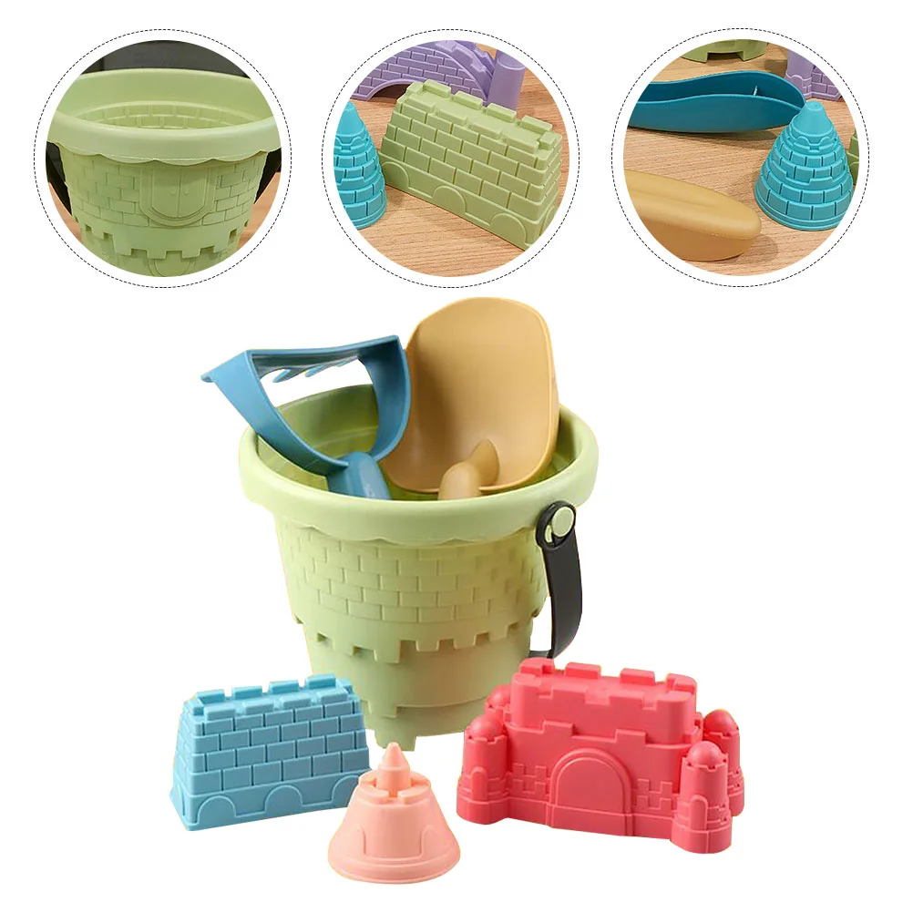 1 Set Kids Sand Toys Castle Toys Interactive Sand Toys Sand Playthings beach playing set children beach toy