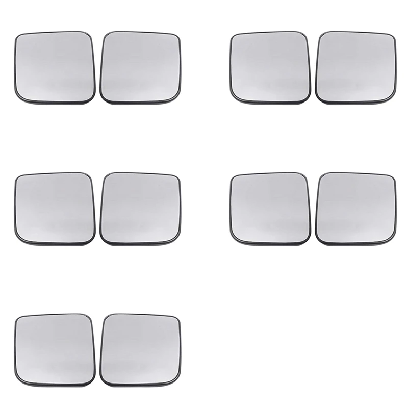 

10X Heated Glass Rearview Mirrors Side Wing Rearview Mirrors For Nissan Pickup Trucks Patrol Y61 Navarra D22 1997-2015