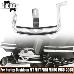 Motorcycle Rear Fender Rail Trim Bumper Chrome For Harley-Davidson FLT FLHT FLHR FLHRC 1980-2008 FLTR FLHS