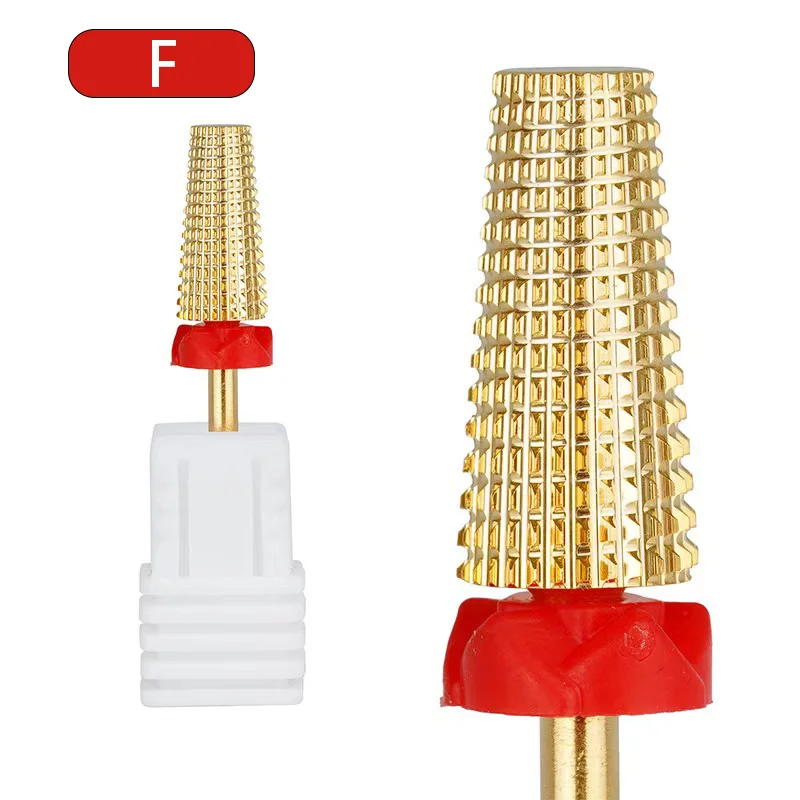 لقم ثقب الأظافر من كربيد التنغستن ، قاطع طحن للتظليل ، آلة حفر الأظافر الكهربائية ، ملف الأظافر الفعال ، إزالة الجل ، 5 في 1 #5