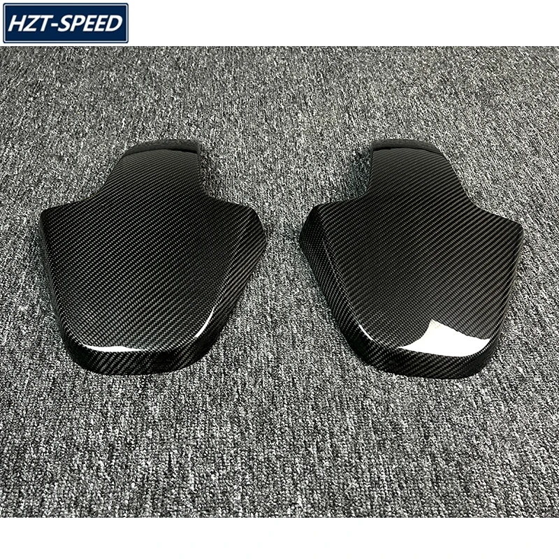 Dry Carbon Fiber Paste Style Car Chair Back Covers Trims For BMW M3 X3M G80 M4 X4M G82 G83 2021 Up view 6