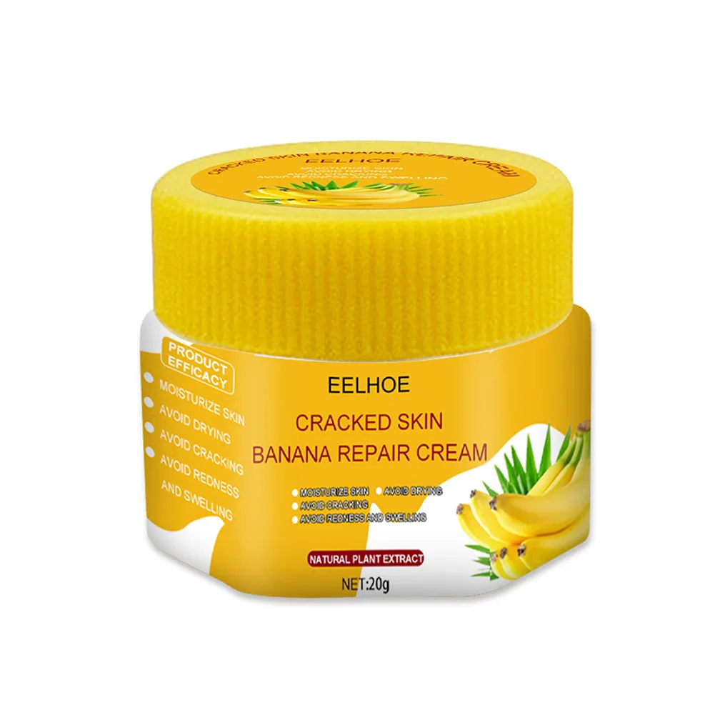 

Натуральный Крем для удаления омертвевшей кожи, увлажняющий крем для восстановления бананового масла, увлажняет и восстанавливает толстые искусственные бриллианты