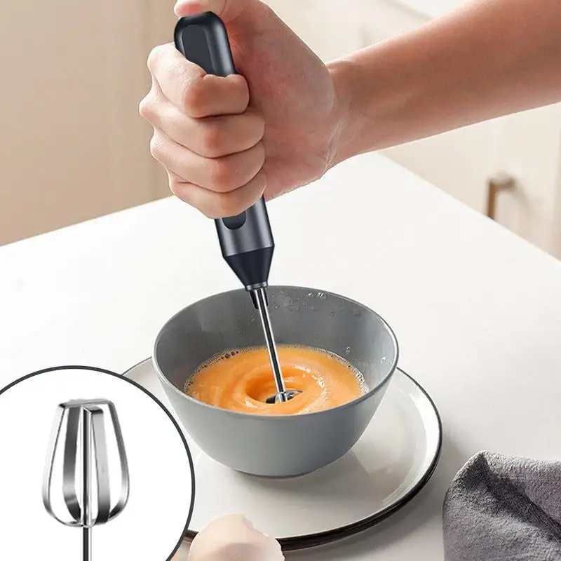 

handheld electric egg beater Hand Mixer Whisk Immersion Blender Egg Beaters 3-Speed Adjustable Mini Frother Stirring Whisk