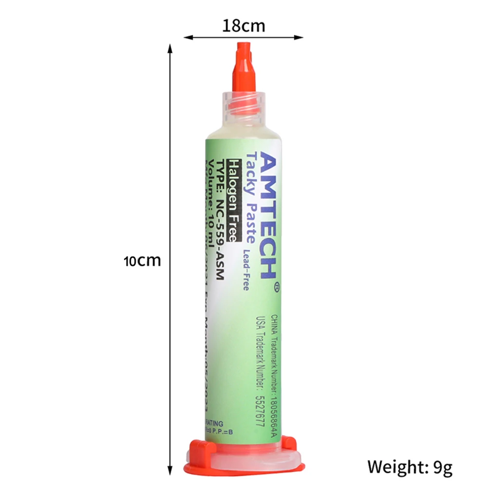 Original AMTECH NC-559-ASM Flux BGA PCB No-Clean Solder Paste Rework Station Welding Paste Flux for Soldering Reballing Kit