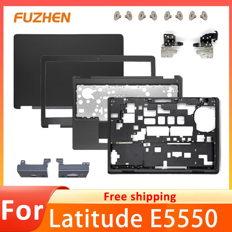 

Чехол для ноутбука Latitude E5550: задняя крышка LCD-экрана/передняя рамка/подставка для рук/нижняя крышка/шарниры/крышка шарниров