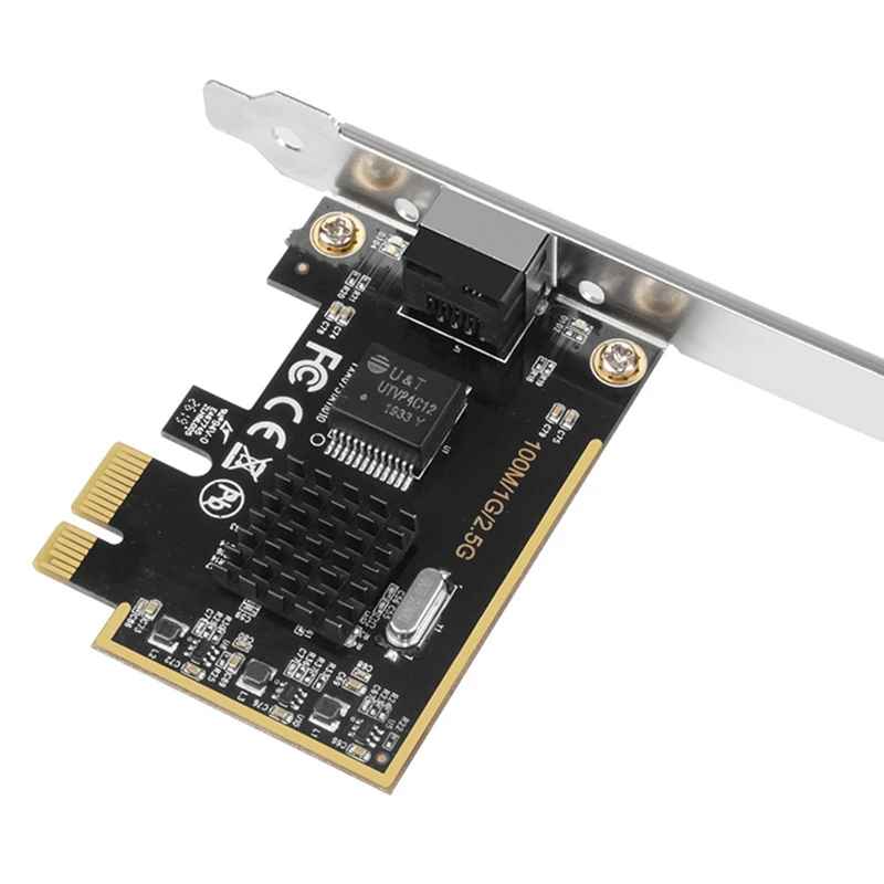 Gaming Gaming Port 2.5G Gigabit LAN Card Desktop Built-In PCIE Gigabit LAN Port RTL8125PXE Multi-Function LAN Card