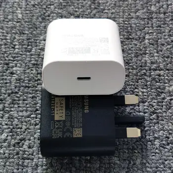 Samsung 25W super rychlá nabíječka UK plug PD super rychlý nabíjecí adaptér pro Galaxy A55 A35 A25 A15 A54 A73 A53 S20 S21 S22 S23 S24 10 nejlepší prodej originální nabíječka samsung - №5