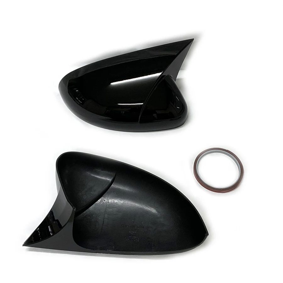 ABS Sticking Side Mirror Cover For Honda City 2021 - 2022 Auto Rearview Ox Horn Mirror Door Rearview Mirror Cover