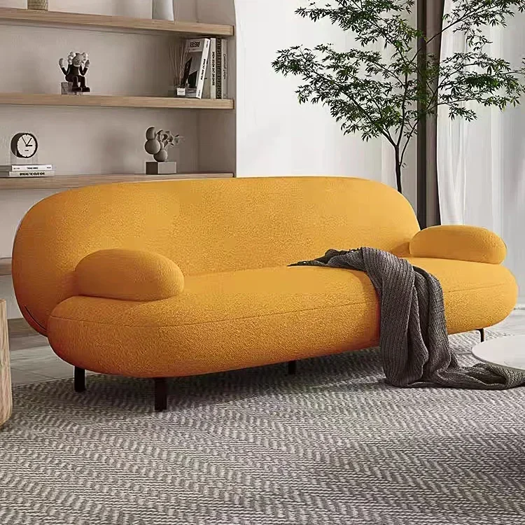 

l # Modern Small Apartment Living Room Sofa Creative Design Beauty Salon Shop Reception Sofa Set