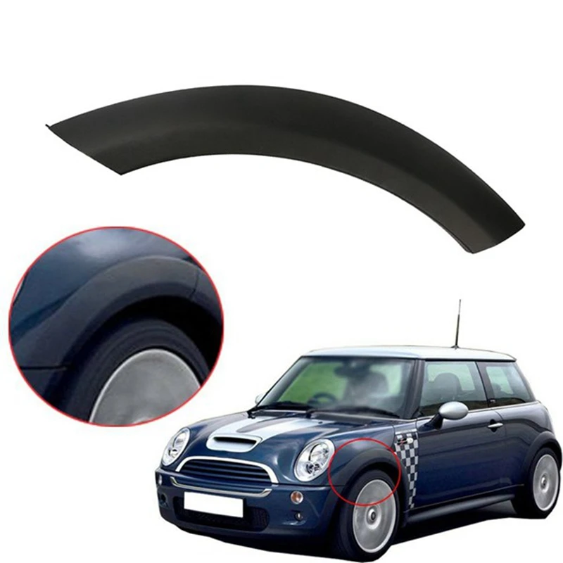 4Pcs Wheel Eyebrow Upper Fender Arch Trim For-BMW MINI Cooper 2002-2008 51131505864 51131505867