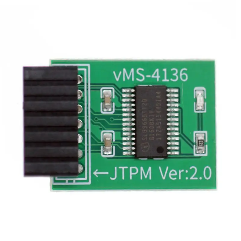 A98E-2X TPM 2.0 Encryption Security Module Remote Card LPC-14PIN Module 14Pin LPC For MSI TPM2.0 LPC 14 Pin Security Module