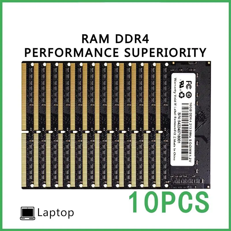 To DDR4 10pcs Memoriam Universal Memory Wholesale 2400MHz 2666MHz 4GB 8GB 16GB 32GB SO-DIMM RAM 260-pin Laptop Memory Card