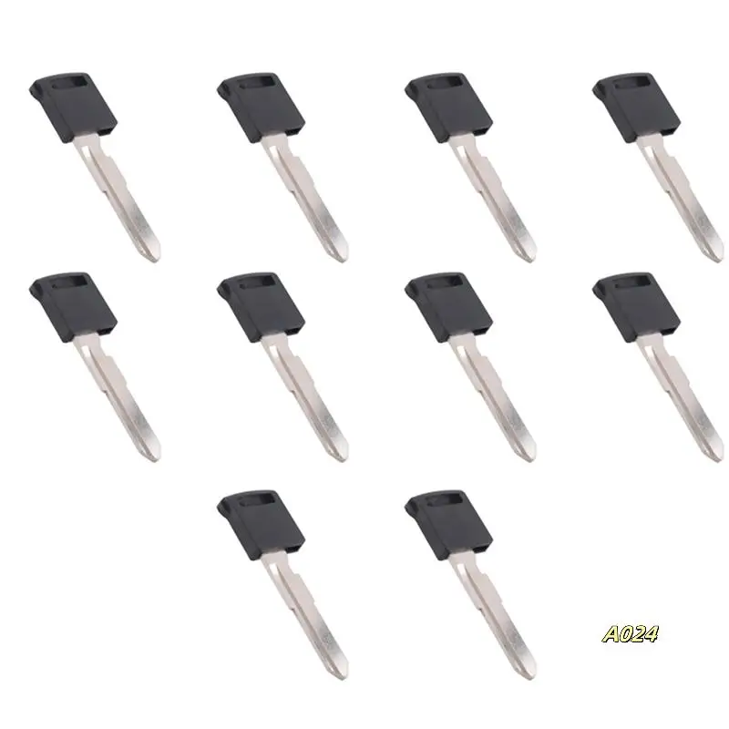 

10X умный дистанционный аварийный ключ, пустое лезвие, необрезанная вставка PG543K для SUZUKI SX-4 Grand Vitara 2006-2012