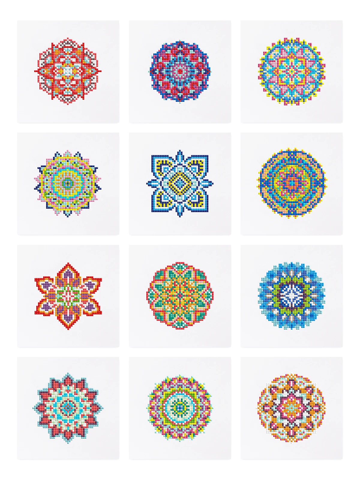 12 piezas de mandala para bord - Photography Geometry reseña y precio