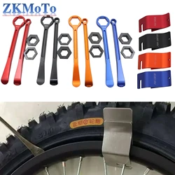 Motocicleta ferramenta de reparo do pneu, pneu alavanca chave, KTM, EXC, SXF, Husqvarna, Husaberg, TE, FE, Honda, CRF, CR, Kawasaki, KX, KXF, Suzuki, RMZ