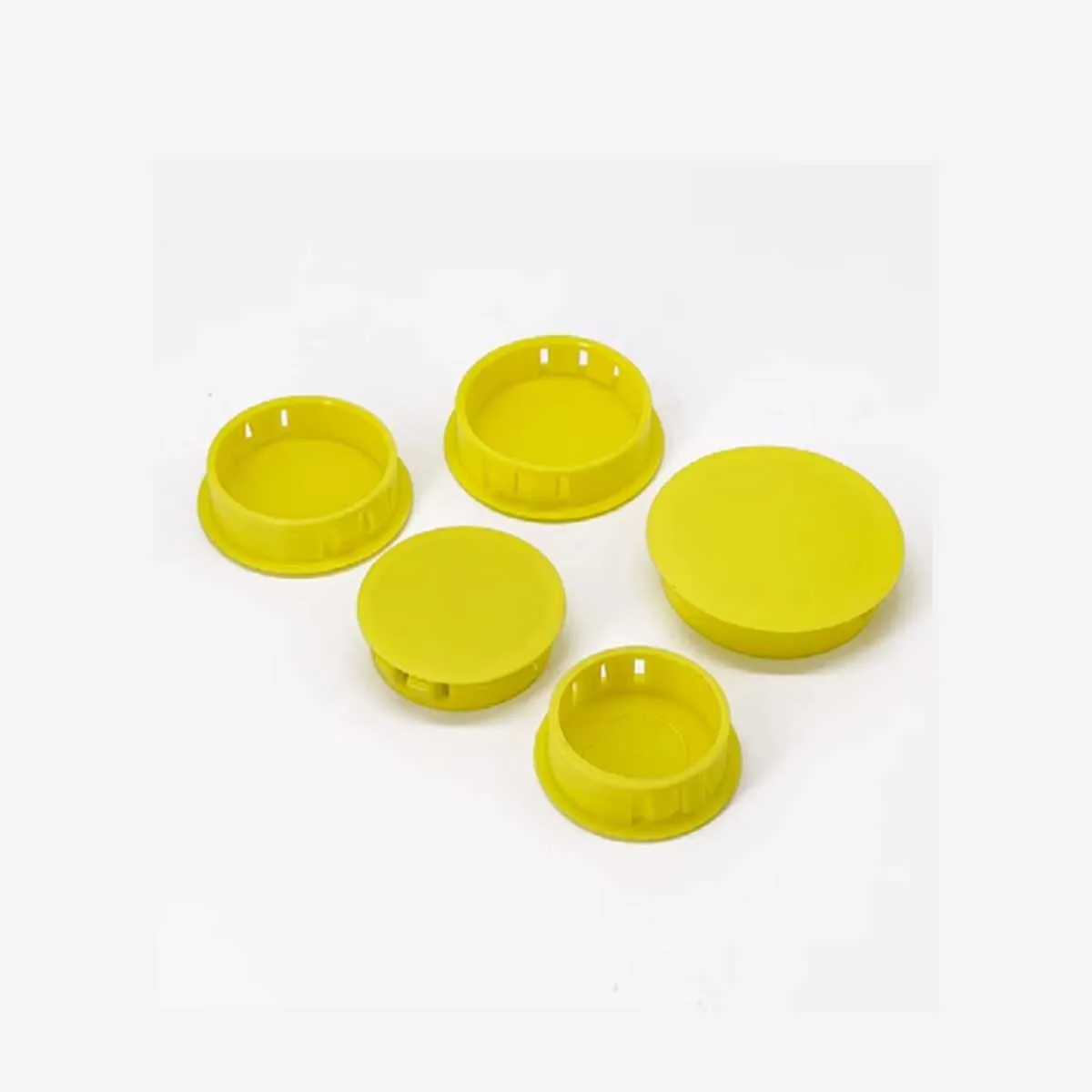 Yellow 8 10 16 20 35 38 40 Nylon Hole Plug Buckle Type Screw Hole Cover Panel Anti-Theft Door Hole Plug