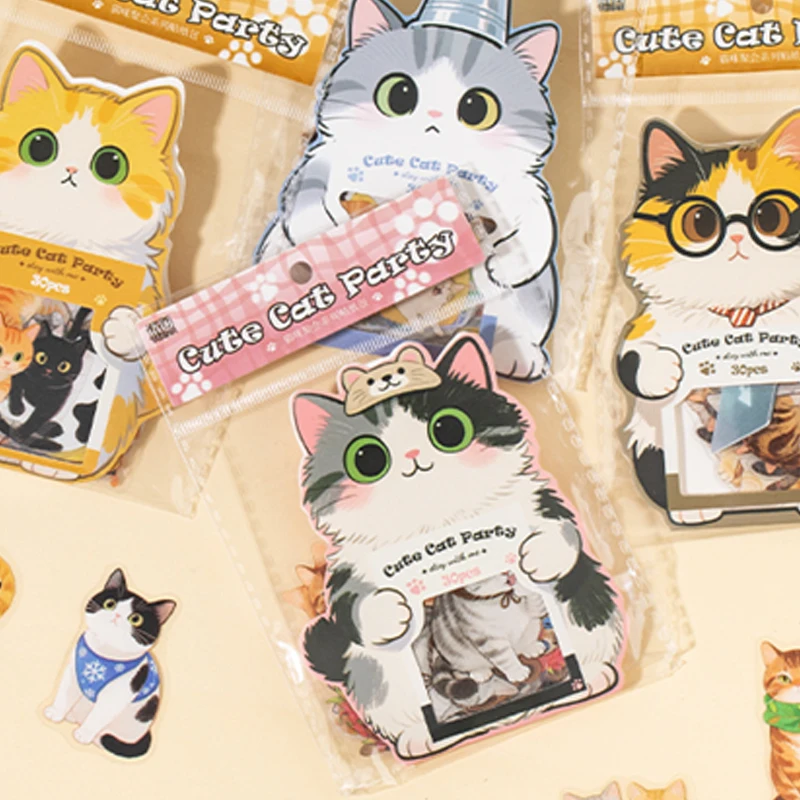 مجموعة ملصقات الحيوانات الورقية من Mr. مكونة من 120 ورقة/عبوة من ملصقات تزيين المنزل اللطيفة للحيوانات الأليفة هدايا لطلاب المدارس