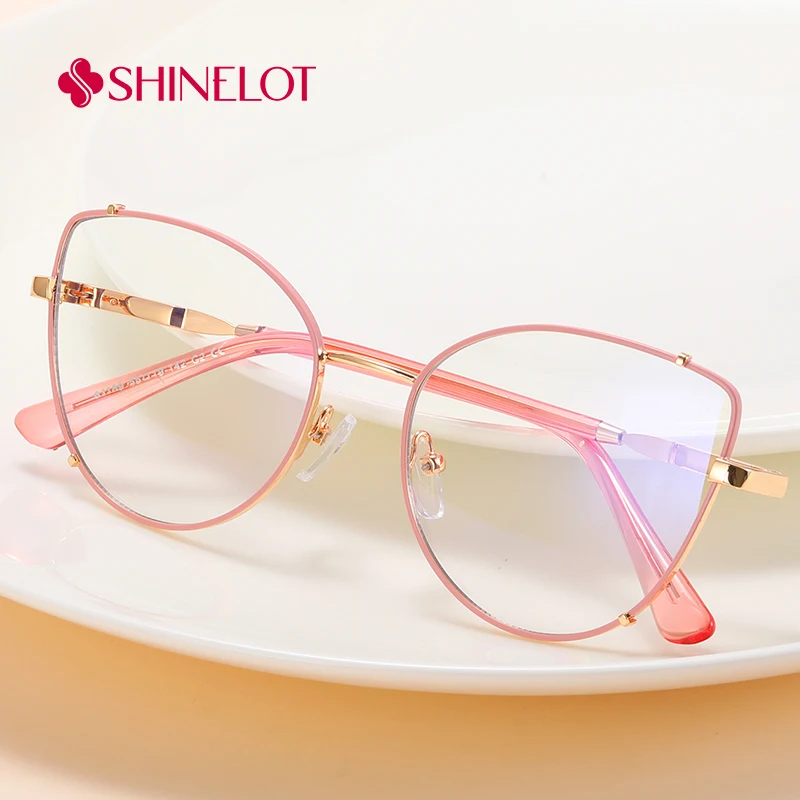 

81189 Youth Style Korean Cat Eye Eyeglasses Frame Trendsetters Eye Protection Glasses Hot Sale Fashionable Eyewear