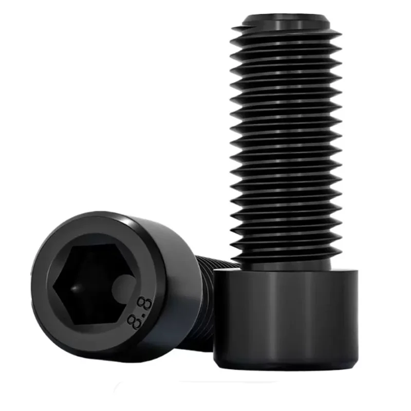 10PCS M3 M4 M5 M6 M8 8.8 Grade Hex Socket Cap ScrewCarbon Steel Black Oxide Allen Bolt Cylinder Head Internal Hexagon Screws