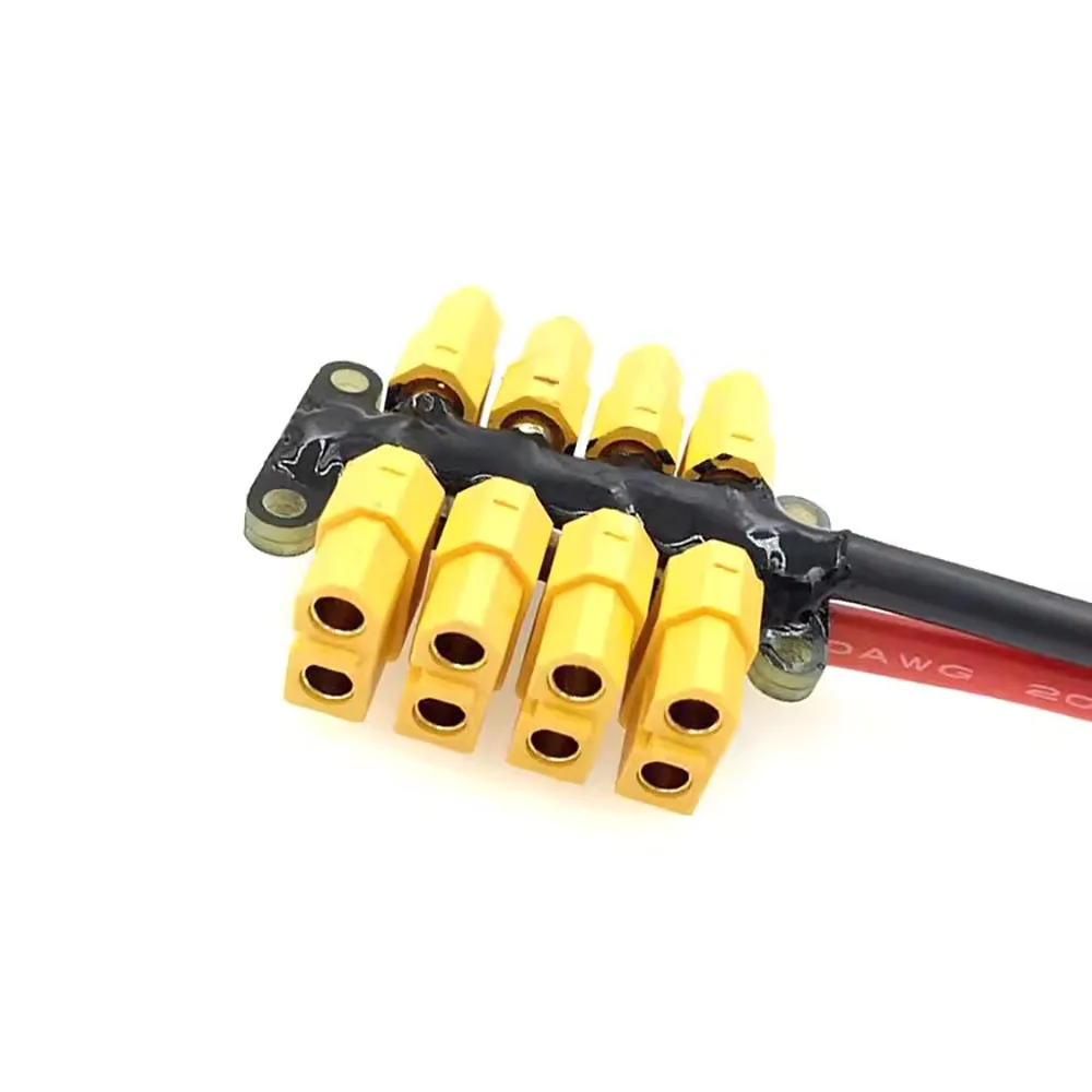 1sets RC Multirotor XT60 Connector Power Distribution Connection Board XT60 With Cable for RC Quadcopter Aircraft