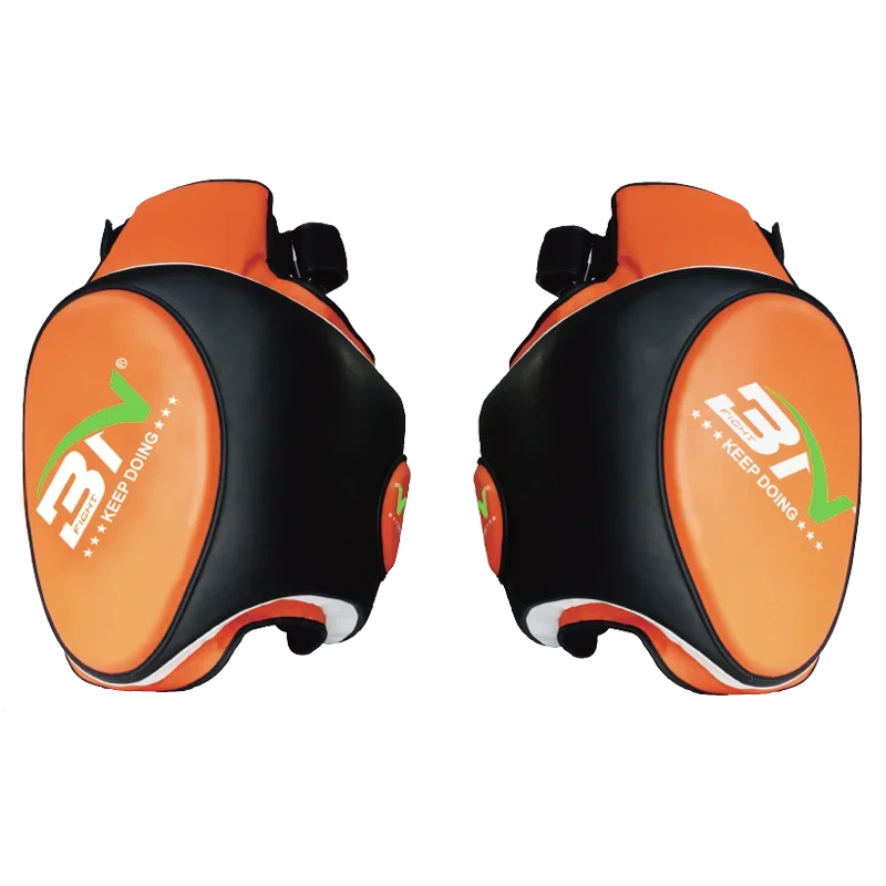 BN Muay Thai Thigh Guards UFC Kickboxing Training Pads Leg Protector Boxing Rib Shield Microfiber Leather
