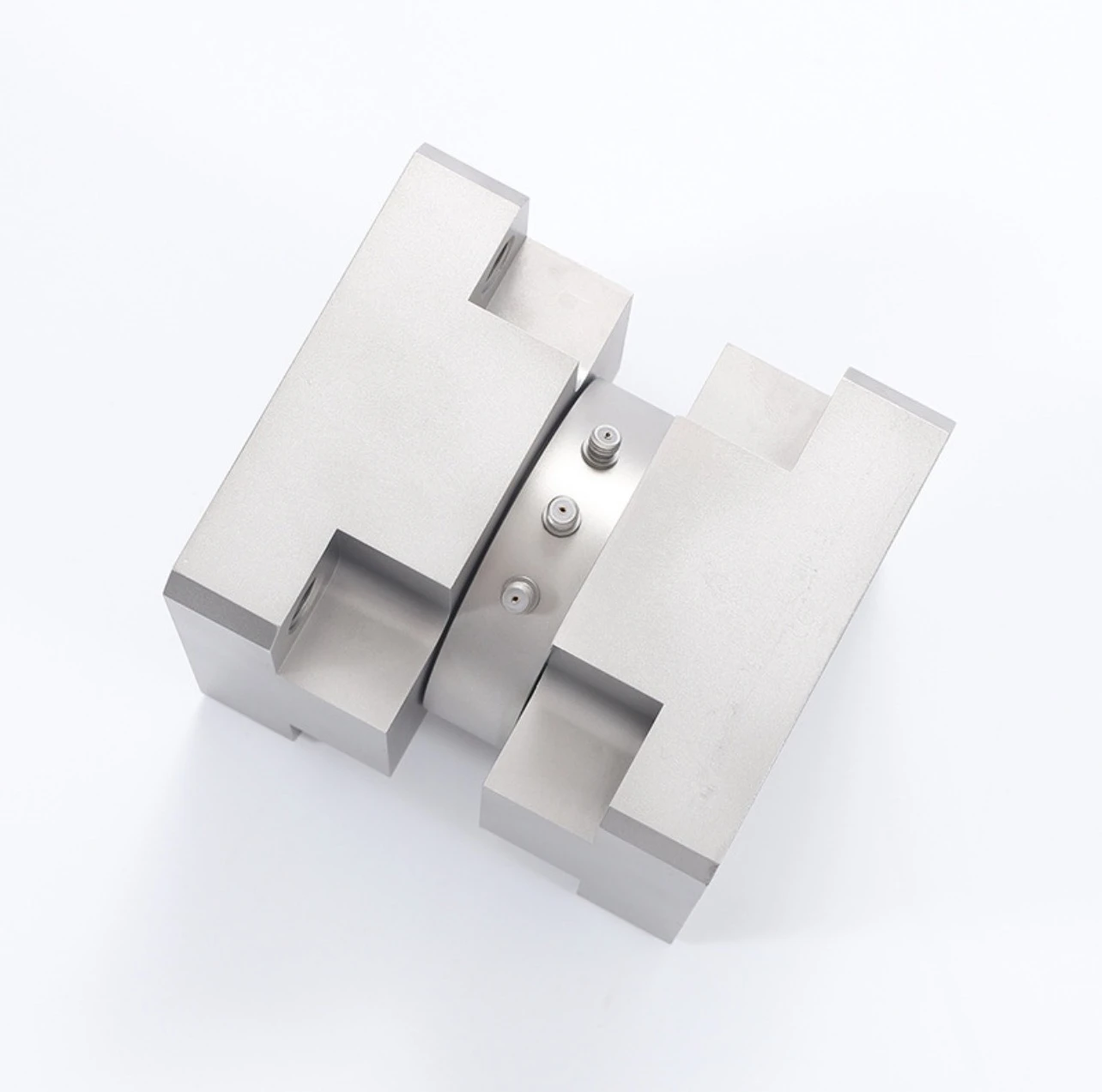 Piezoelectric triaxial force sensor, vibration sensor, motor temperature vibration monitoring source