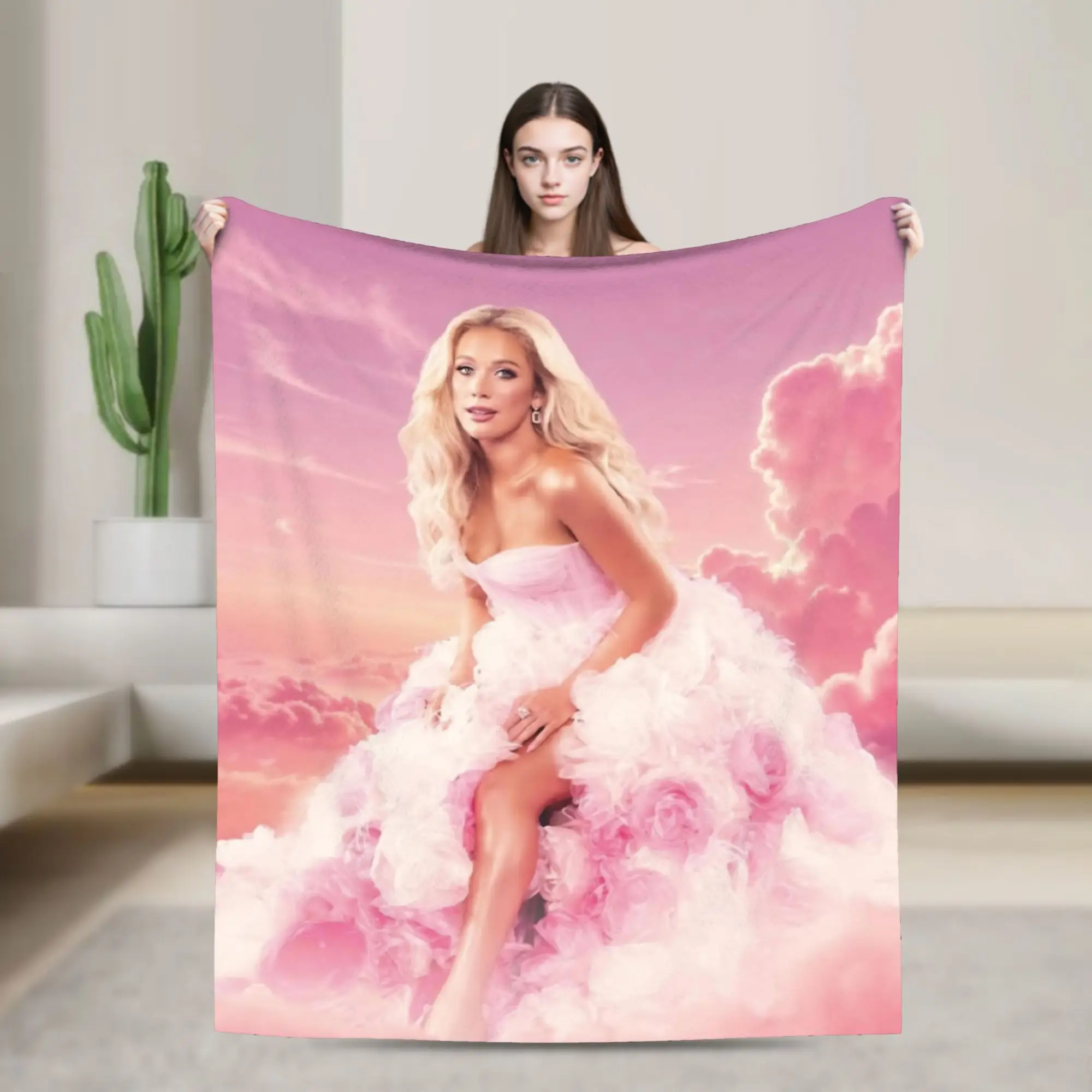Megan Moroney Singer  Throw Blanket for Couch  Fuzzy Soft Plush Blanket 50x60 Inches Multiple Sizes Bedspread for All Seasons