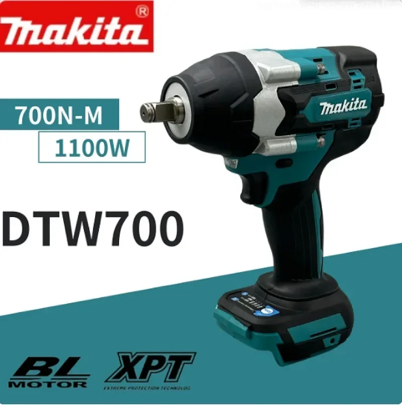 Makita DTW700 18V fırçasız elektrik anahtarı akülü matkap tornavida ücretsiz teslimat büyük tork güç araçları tork anahtarı yeni