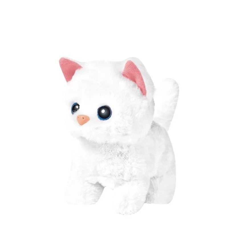 ของเล่นเด็ก ตุ๊กตาสุนัขที่เห่าขณะเดิน ตุ๊กตาสุนัขไฟฟ้าเลียนแบบจริง น่ารักเหมือนสัตว์เลี้ยง สำหรับเด็กชายและเด็กหญิง