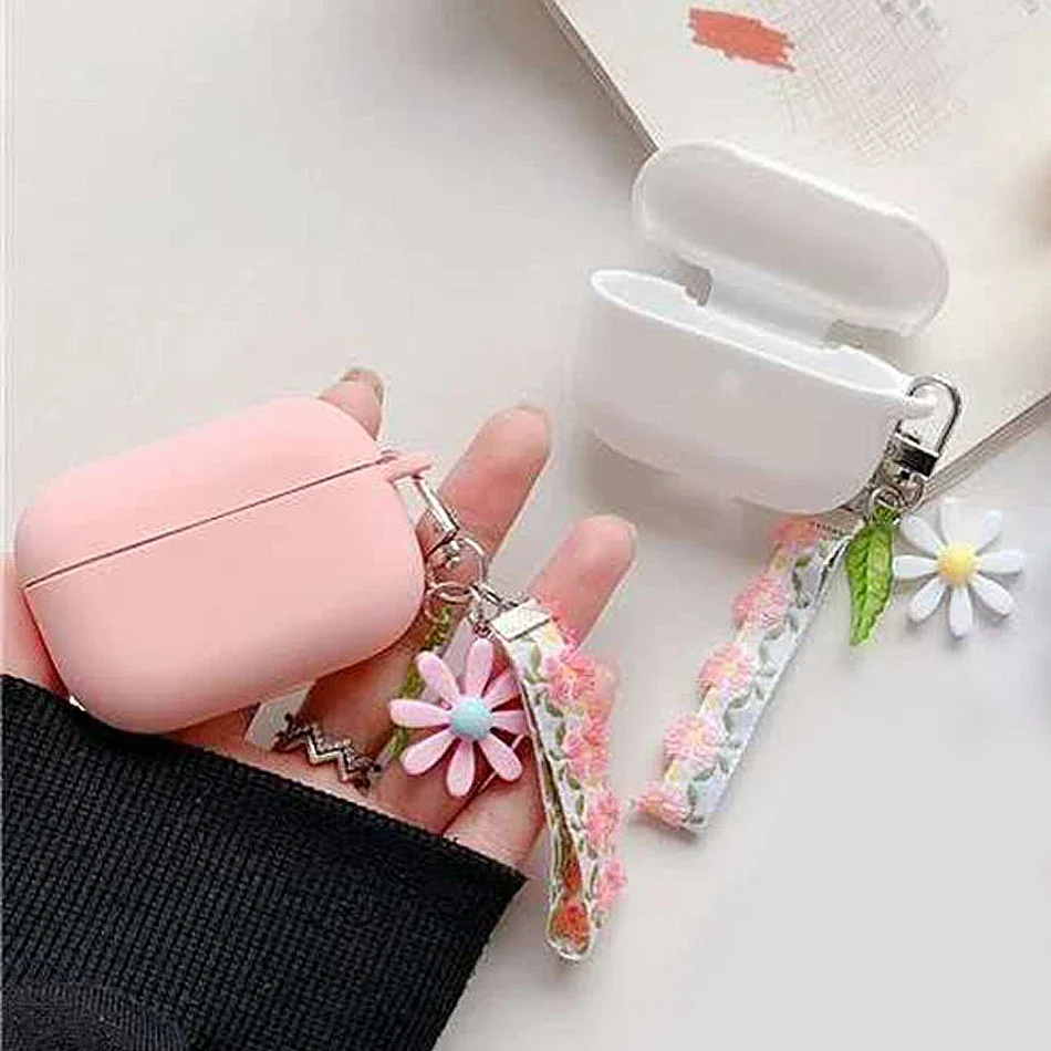 For Redmi Buds 6 Lite / 6 Play Case Fashion Lace Flowers Headset Cover Redmi Buds 6 Play Silicone Headphone Box