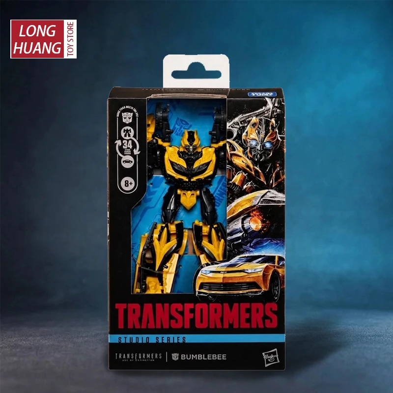Op voorraad: Hasbro Transformers SS Movie 4 Age of Extinction, BumbleBee Deluxe-uitvoering, AOE BumbleBee & Stinger, speelgoedcollectie, ideaal als cadeau.
