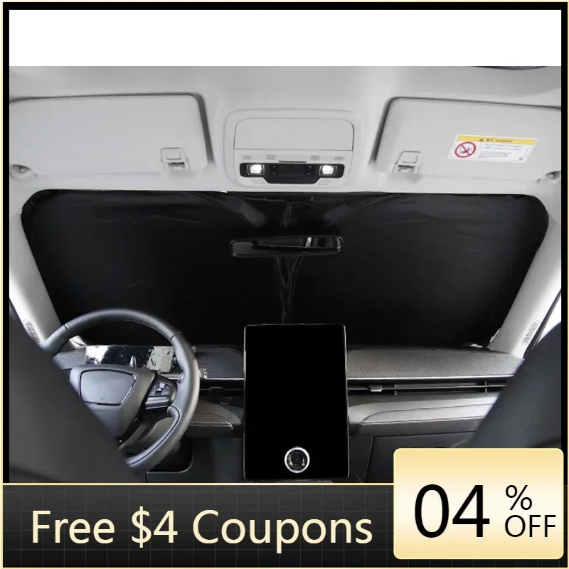 

BR New Arrival Car Interior Accessories Front Windshield Sunshade Cover For Ford Mustang Mach-E 2021