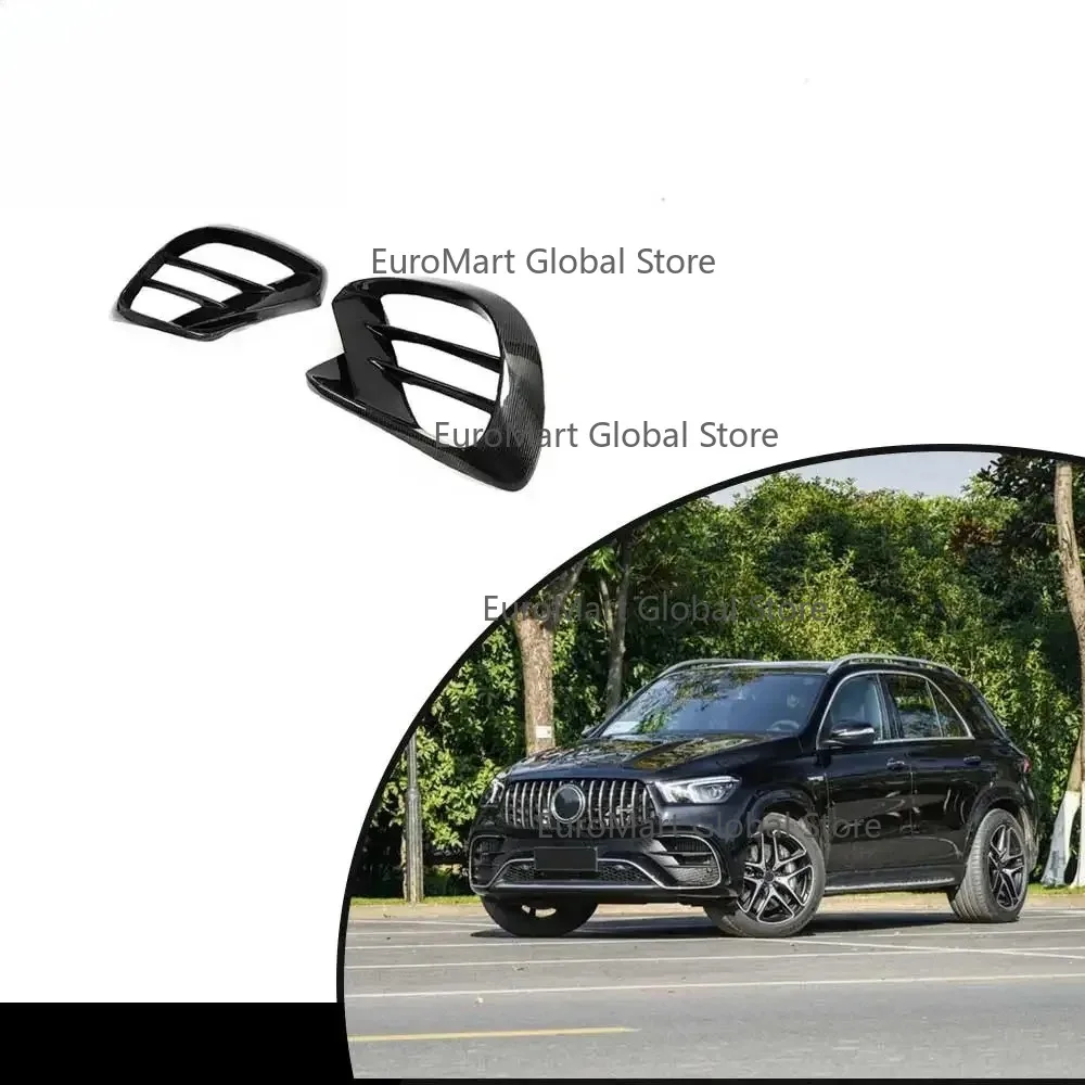 Carbon fiber front bumper Vents GLE63 2021-2023